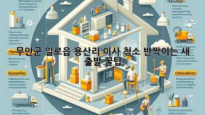 무안군 일로읍 용산리 이사 청소, ✨반짝이는 새 출발 꿀팁✨